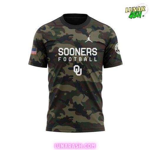 Oklahoma Sooners Military 2024 Limited Camo T-Shirt