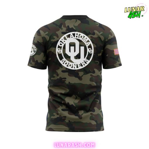 Oklahoma Sooners Military 2024 Limited Camo T-Shirt