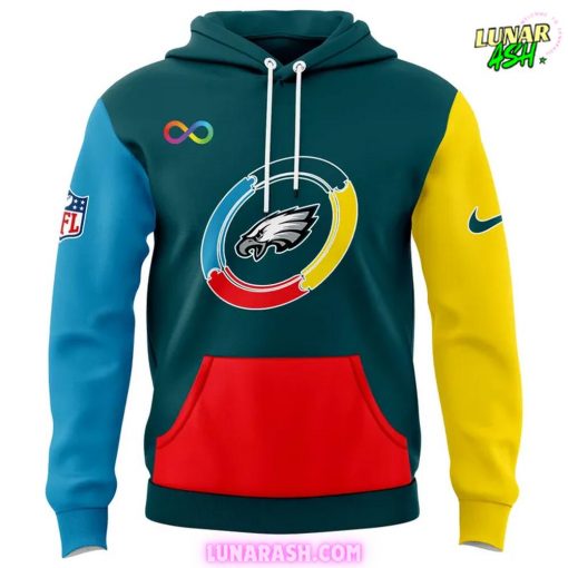 Philadelphia Eagles Autism Day 2025 Limited Edition Hoodie