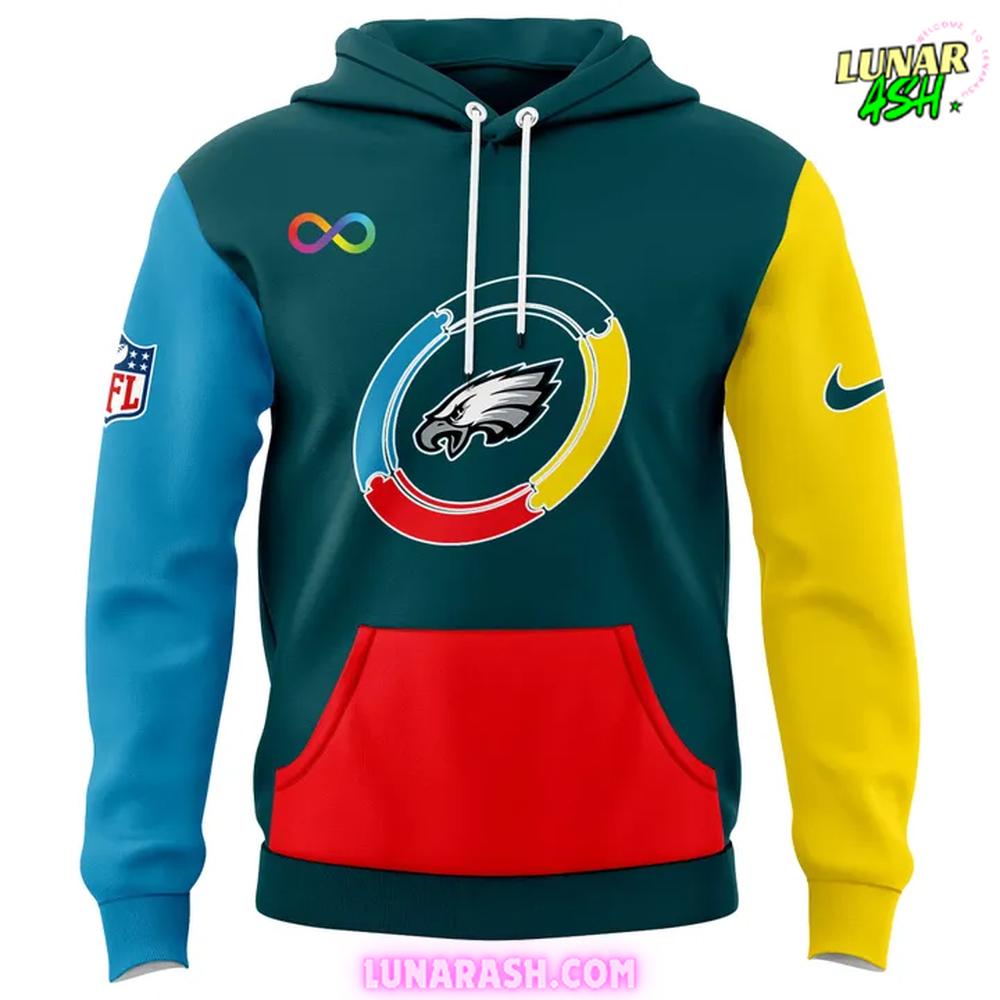 Philadelphia Eagles Autism Day 2025 Limited Edition Hoodie Philadelphia Eagles Autism Day 2025 Limited Edition Hoodie