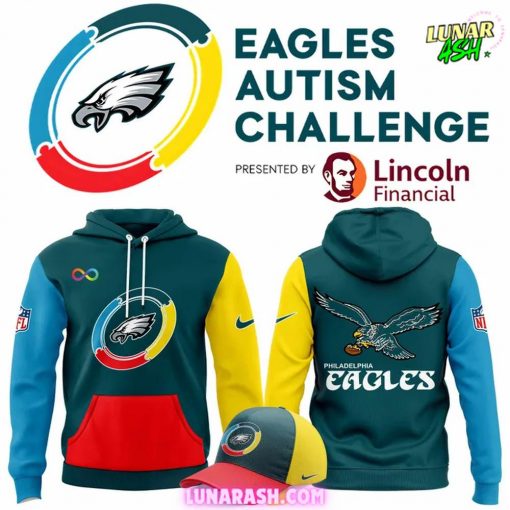 Philadelphia Eagles Autism Day 2025 Limited Edition Hoodie