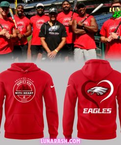 Philadelphia Eagles x Hard Hats With Heart 2025 Special Hoodie