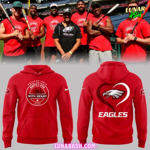 Philadelphia Eagles x Hard Hats With Heart 2025 Special Hoodie