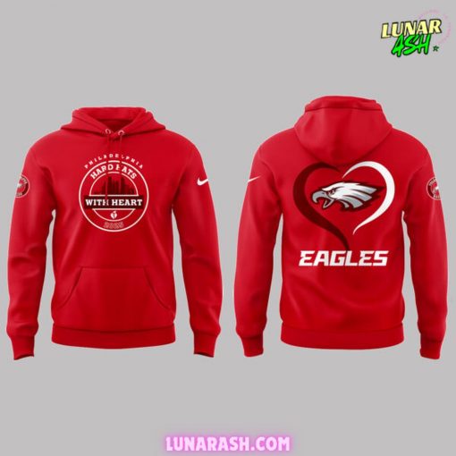 Philadelphia Eagles x Hard Hats With Heart 2025 Special Hoodie