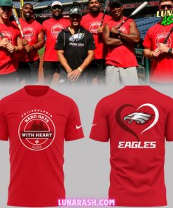 Philadelphia Eagles x Hard Hats With Heart 2025 Special T-Shirt