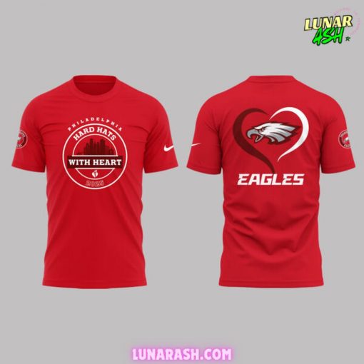 Philadelphia Eagles x Hard Hats With Heart 2025 Special T-Shirt