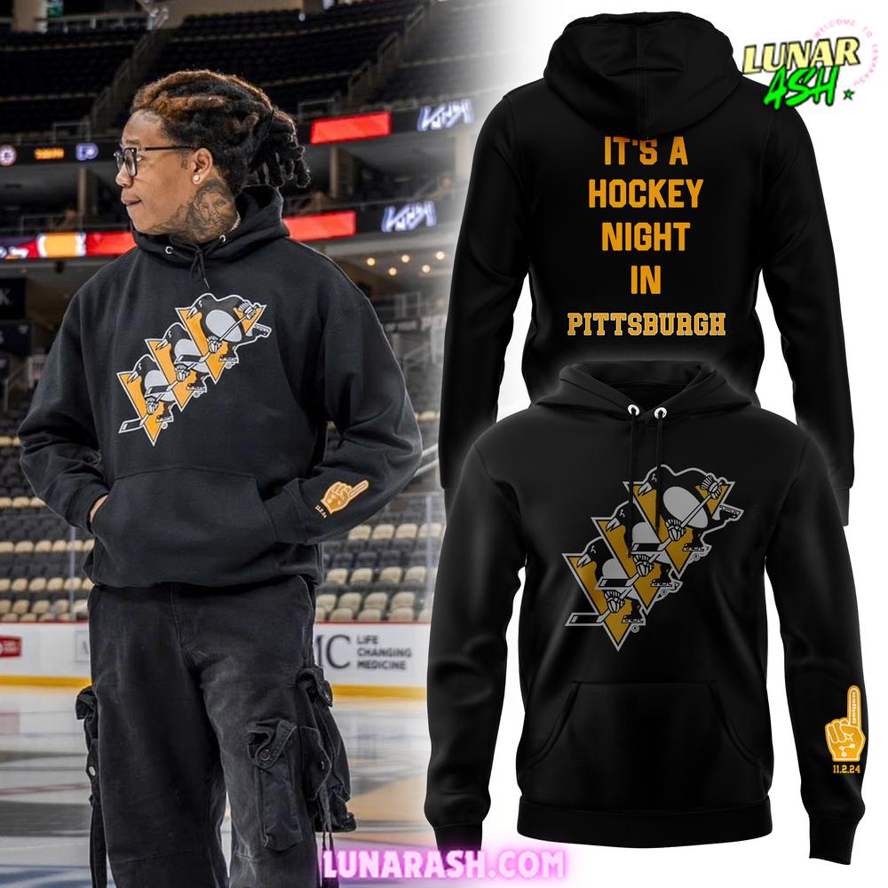 Pittsburgh Penguins Hockey Night Special Hoodie Pittsburgh Penguins Hockey Night Special Hoodie