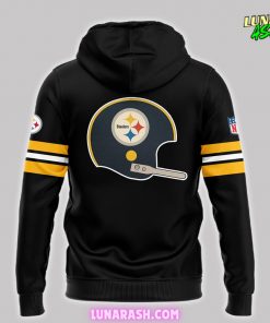 Pittsburgh Steelers 50th Anniversary Super Bowl IX Hoodie 3