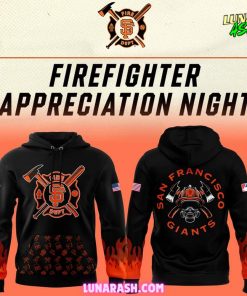 SF Giants Firefighter Appreciation Night Special Hoodie