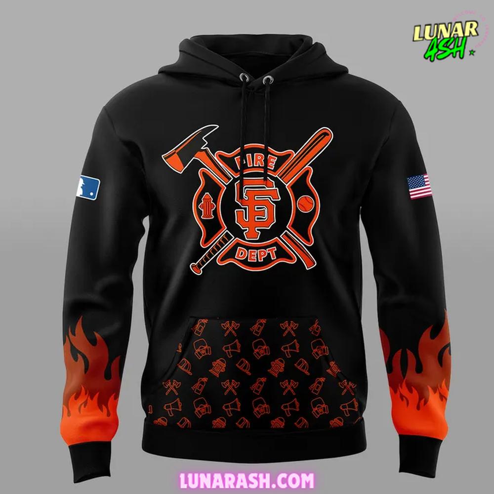 SF Giants Firefighter Appreciation Night Special Hoodie SF Giants Firefighter Appreciation Night Special Hoodie