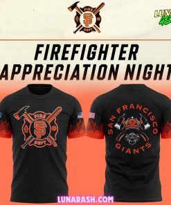 SF Giants Firefighter Appreciation Night Special T-Shirt