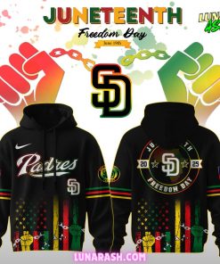 San Diego Padres Juneteenth Day 2025 Special Hoodie