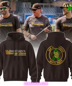 San Diego Padres Mental Health Awareness Month 2025 Special Hoodie