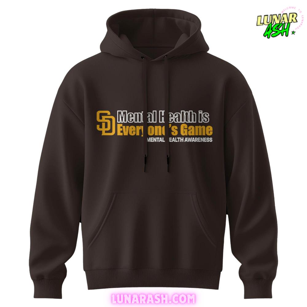 San Diego Padres Mental Health Awareness Month 2025 Special Hoodie San Diego Padres Mental Health Awareness Month 2025 Special Hoodie