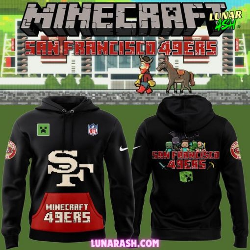 San Francisco 49ers 2025 NFL Minecraft Game Limited Edition Hoodie