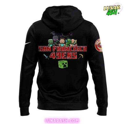 San Francisco 49ers 2025 NFL Minecraft Game Limited Edition Hoodie