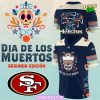 Denver Broncos MLB Dia De Los Muertos Football Jersey