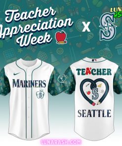 Seattle Mariners Teacher Appreciation Week 2025 Special Baseball Jersey