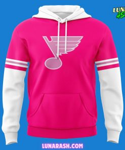 St. Louis Blues Pink At The Rink 2024 Hoodie