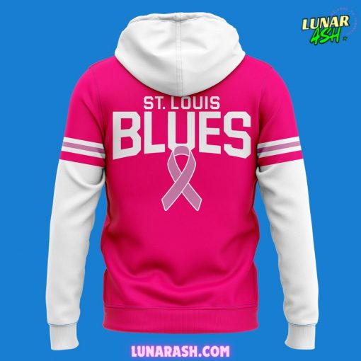 St. Louis Blues Pink At The Rink 2024 Hoodie