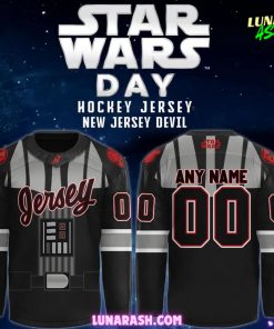 Star Wars x New Jersey Devils 2025 Special Hockey Jersey
