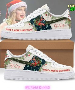 Taylor Swift “Have A Merry Swiftmas” Nike Air Force 1