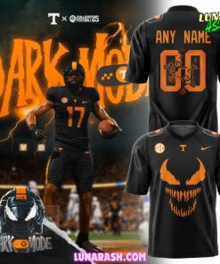 Tennessee Volunteers Venom Dark Mode 2024 Football Jersey