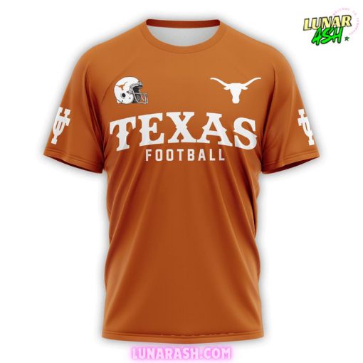 Texas Longhorns Hook ‘Em Horns Football T-Shirt