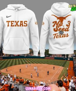 Texas Longhorns No. 3 Seed Softball Pride Limited Hoodie