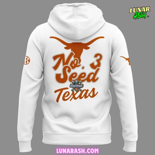 Texas Longhorns No. 3 Seed Softball Pride Limited Hoodie