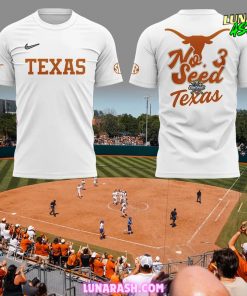 Texas Longhorns No. 3 Seed Softball Pride Limited T-Shirt