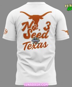 Texas Longhorns No. 3 Seed Softball Pride Limited T Shirt 3