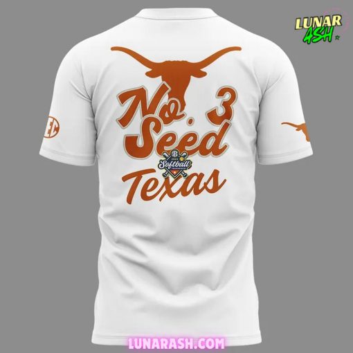 Texas Longhorns No. 3 Seed Softball Pride Limited T-Shirt