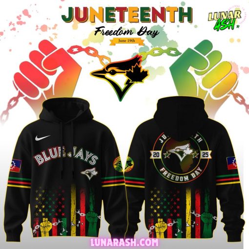 Toronto Blue Jays Juneteenth Day 2025 Special Hoodie