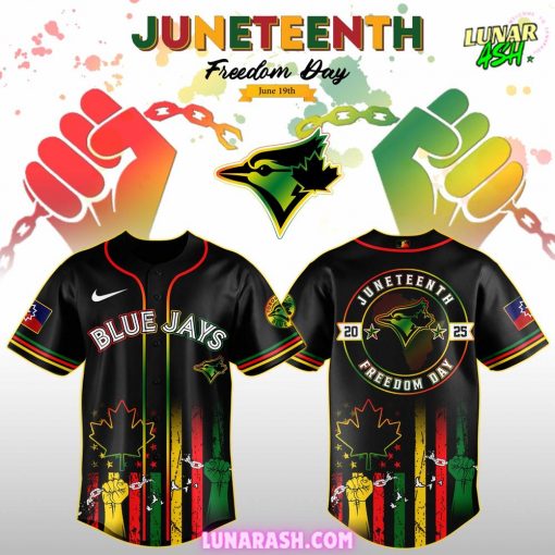 Toronto Blue Jays Juneteenth Day 2025 Special Jersey
