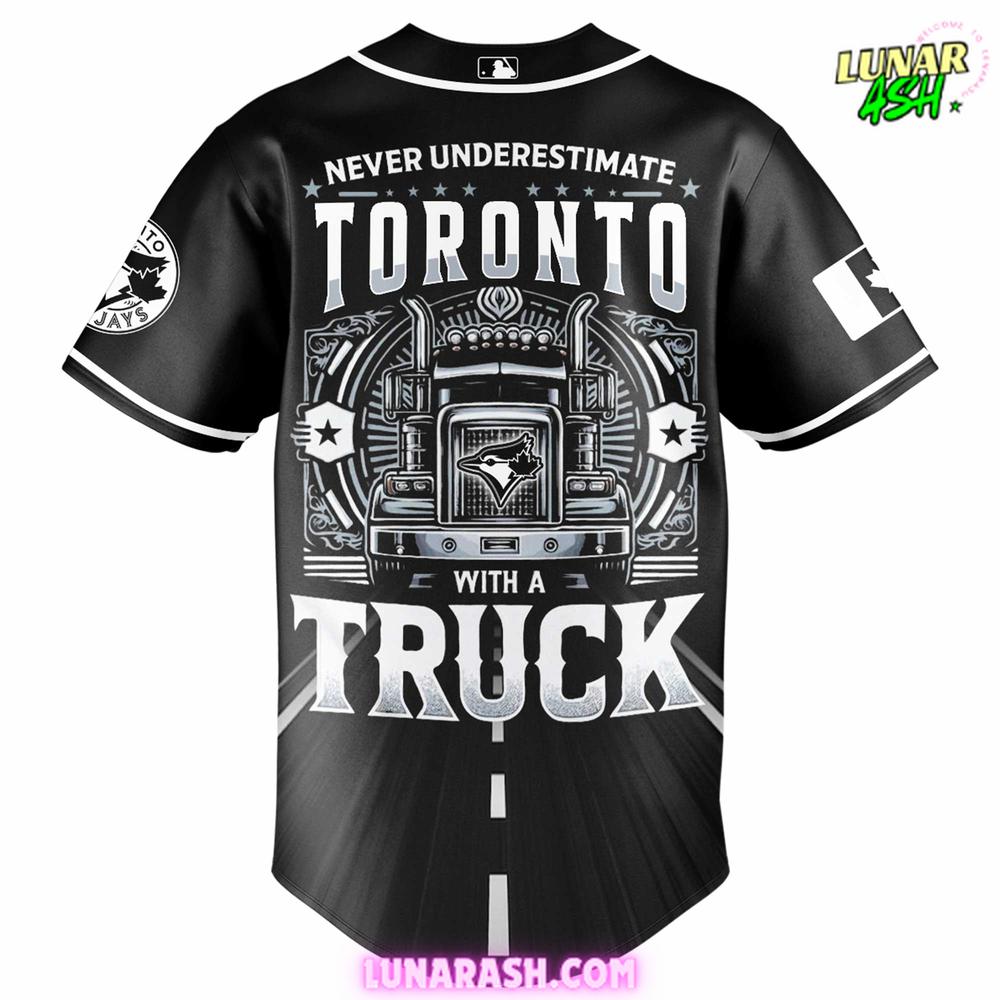 Toronto Blue Jays Truck Driver Appreciation Week Baseball Jersey Toronto Blue Jays Truck Driver Appreciation Week Baseball Jersey