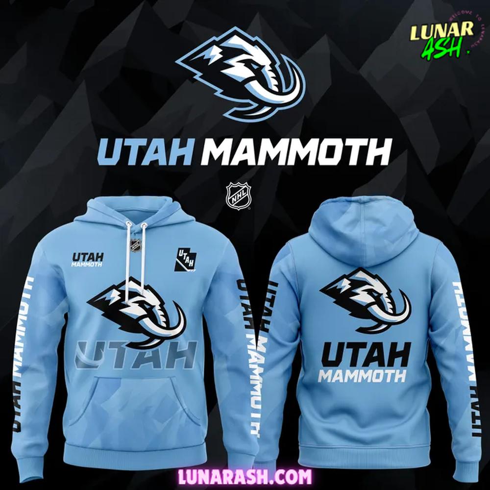 Utah Mammoth NHL Team Official 2025 Special Hoodie Utah Mammoth NHL Team Official 2025 Special Hoodie