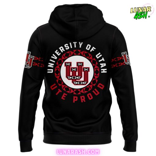 Utah Utes Football Fearless & Proud Hoodie