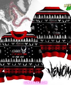 Venom Eddie “I’m With You To The End” Special Ugly Sweater