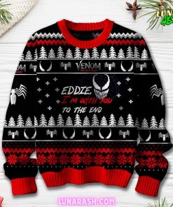Venom Eddie “I’m With You To The End” Special Ugly Sweater
