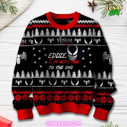 Venom Eddie “I’m With You To The End” Special Ugly Sweater