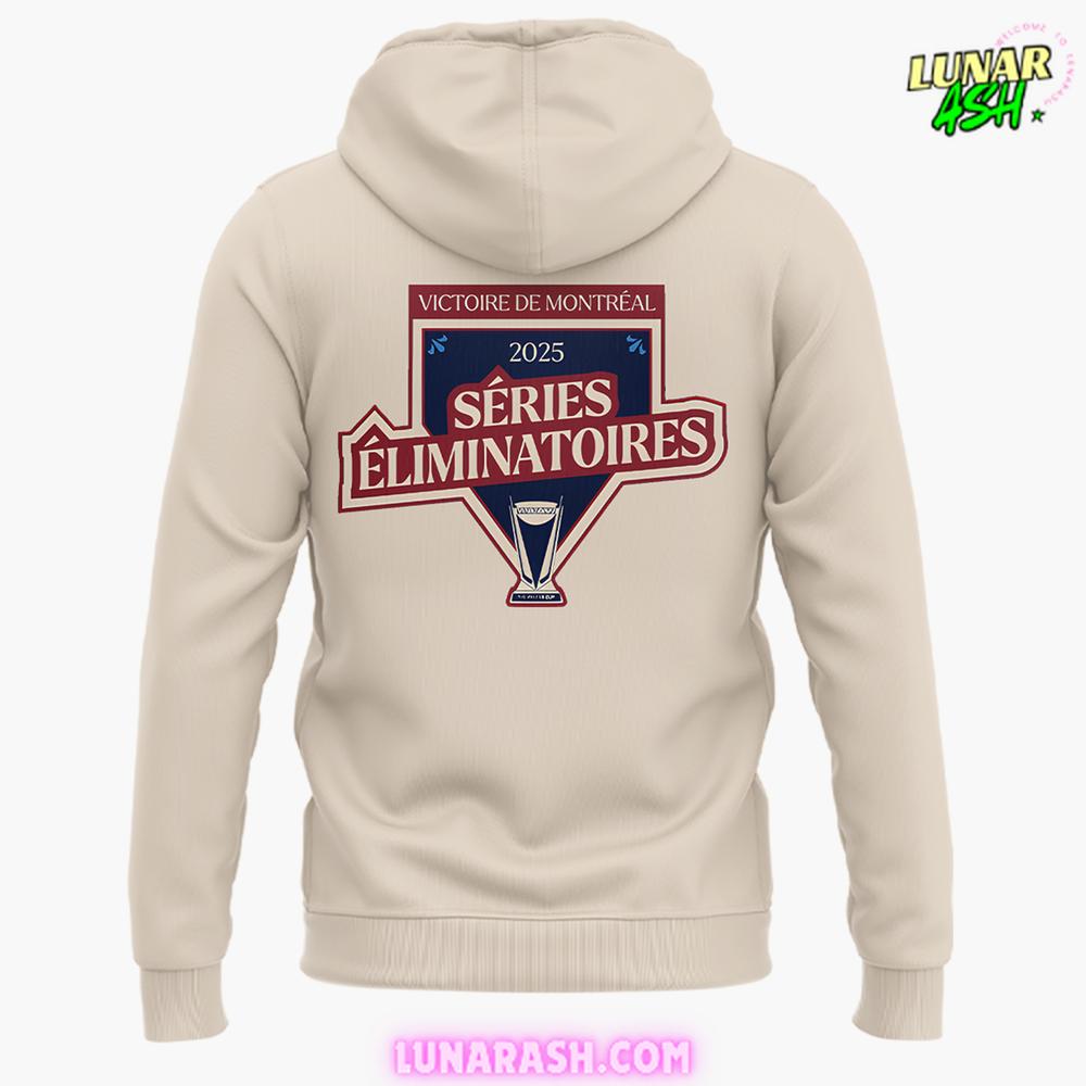 Victoire de Montréal 2025 Séries Éliminatoires Special Hoodie Victoire de Montréal 2025 Séries Éliminatoires Special Hoodie