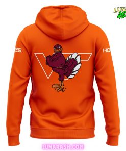 Virginia Tech Hokies Football 2024 Orange Hoodie 3