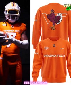 Virginia Tech Hokies Football 2024 Orange Sweatshirt