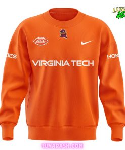 Virginia Tech Hokies Football 2024 Orange Sweatshirt
