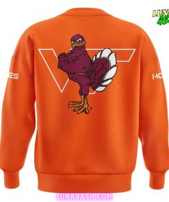 Virginia Tech Hokies Football 2024 Orange Sweatshirt 3