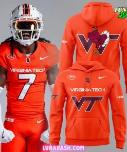 Virginia Tech Hokies New Uniform 2024-25 Orange Hoodie