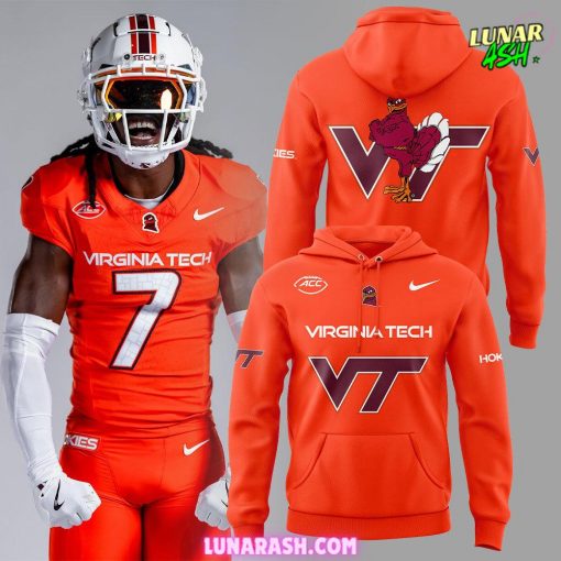 Virginia Tech Hokies New Uniform 2024-25 Orange Hoodie