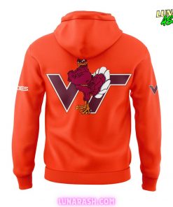 Virginia Tech Hokies New Uniform 2024 25 Orange Hoodie 3