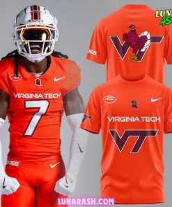 Virginia Tech Hokies New Uniform 2024-25 Orange T-Shirt